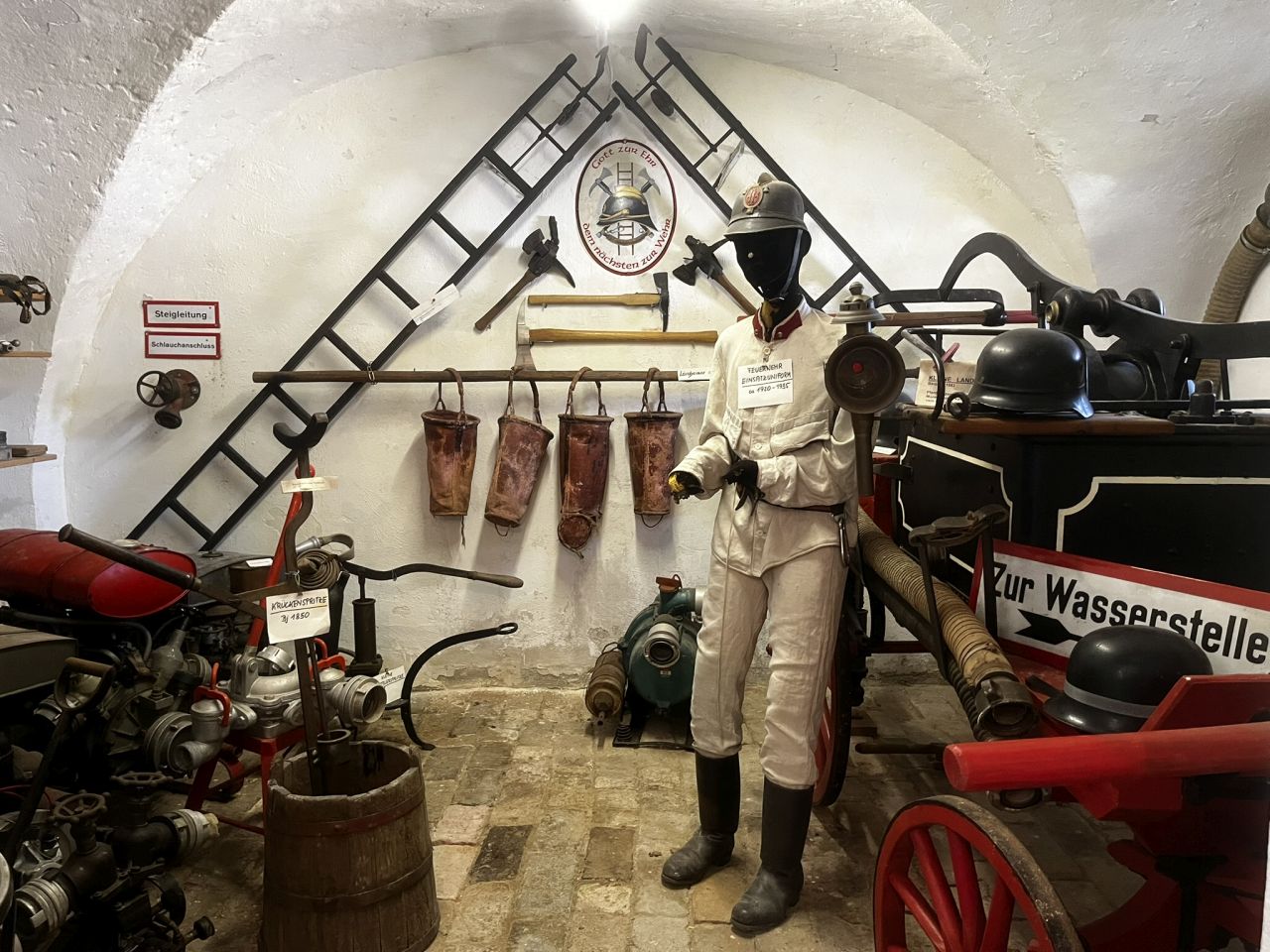 Blick in die Feuerwehrausstellung